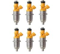 6Pcs 1465A012 Car Fuel Injectors E7T05074 DIM1070G for Mitsubishi for Pajero III Canvas Top V60 V70 3.5 GDI 2001~2006