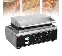 6PCS 1500W Waffle Sticks Maker - Commercial Non-Stick Electric Waffle Iron Machine for Hot Dog & Corn Dog Baking