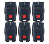 6Pcs 2 Channel Remote Control for BFT Mitto B RCB02 R1, 433mhz Gate Opener Remote Control Transmitter