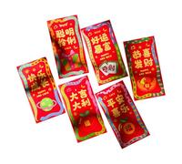 6Pcs 2025 Snake Zodiacs Redness Envelopes Hongbao for Chinese New Year Celebration Spring Festival Money Packets Community Celebration Envelopes