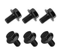 6pcs 2307304 Torque Converter Bolts, Premium Carbon Steel Trans Transmission Bolts Compatible with 4L60E 4L65E 4L70E 4L80E 700R4 200-4R 3L80 4T60E 4T65E Transmission for Repair & Rebuild
