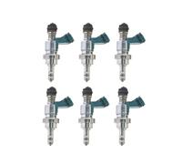 6Pcs 23250-31020 Car Fuel Injector Nozzle for Toyota for Mark for Brown for Lexus IS250 GS300 Fuel Injector Pump Nozzle Treatment