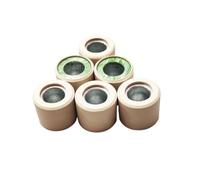 6Pcs 25x22mm 16g Primary Clutch Variator Weight Rollers Compatible With 500 X Scooter Models After 2006