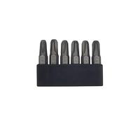 6Pcs 35mm JIS Screwdriver Bit Set with Magnetic Tip, 1/4 Hex Shank, S2 Alloy Steel & 6-Slot Storage Strip - Perfect for Japanese Motorcycles, Cars, Bicycles, and Equipment (#3x6)
