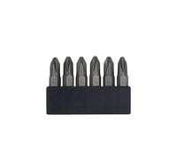 6Pcs 35mm JIS Screwdriver Bit Set with Magnetic Tip, 1/4 Hex Shank, S2 Alloy Steel & 6-Slot Storage Strip - Perfect for Japanese Motorcycles, Cars, Bicycles, and Equipment (#2x6)