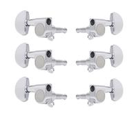 6Pcs 3L3R Locking Guitar String Tunings Pegs Sealed Machines Head Tuners Tunings Key For Electric Acoustics Guitar