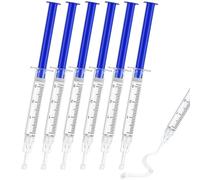 6pcs 3ML Teeth Whitening Gel Refills for Sensitive Teeth | Gentle Formula for LED Light & Tray, Premium Stain Removal, Whitening Gel Refill Kit