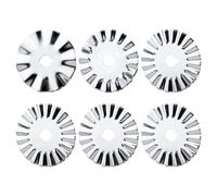 6pcs 45mm Pinking Rotary Cutter Blades, Wave Rotary Cutter Blades Rotary Cutter Replacement Blades for Fabric for Quilting Sewing Crafts