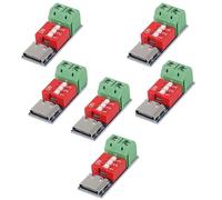 6pcs 5-20V Adjustable USB C PD Trigger Board PD/QC Decoy Board High Speed Charger Power Fast Charge PD Trigger Module