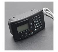 6pcs 5 Band Acoustic Guitar EQ Equalizer With Tuner Pickup Procedding Digital Preamp Tuner Pickup Acoustic Guitars Kit