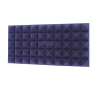 6Pcs 50x25x5cm Studio Acoustic Foam 3D Pyramid Soundproof Sound Insulation Treatment Panels Dampening for Car, Studio, Home(PURPLE)