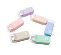 6Pcs 6mmX6M Clear Adhesive Roller Double Side Adhesive Tape Runner Refillable For Scrapbooking Card Making 36M In Total Multipurpose Dot Tape Set