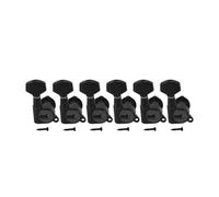 6PCS 6R Electric Guitar String Tuning Machine Heads Tuners Keys Pegs Black Guitar Parts