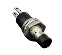 6pcs 7mm Momentary Push button Switch Press the reset switch Momentary On Off Push Button Micro Switch Normally Open NO(Green)