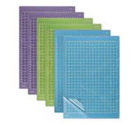 6PCS 8.5x12in Cutting Mat for Cricut Joy Xtra (StandardGrip, LightGrip, StrongGrip), Reusable Cuttin