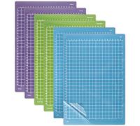 6pcs 8.5x12in Cutting Mat for Cricut Joy Xtra (StandardGrip, LightGrip, StrongGrip), Reusable Cutting Mats for Crafts & Protective Film 3 Adhesives Grip Machine Mat for Cricut Accessories