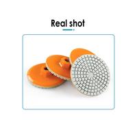6pcs 80mm 3Inch M10 Polishing Pad 150 Polishing Pad for Marble Stone Grinding Polishing