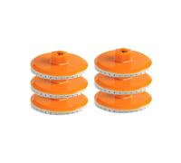6pcs 80mm 3Inch M10 Polishing Pad 150 Polishing Pad for Marble Stone Grinding Polishing