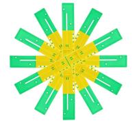 6pcs Abs Beehive Entrance Reducer 10 Frame Green 37cm
