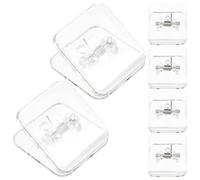 6Pcs ABS Dog Pee Pad Holder Clips with Adhesive Backing | Securely holds pee pads, supports potty training, for dogs and puppies, use around the home