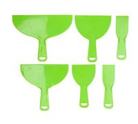 6pcs Abs Putty Set Multi Functional Spackle Taping Scraper Kit for Paint Wallpaper Repair Home Decoration