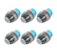 6pcs Activated Carbon Tap Water Purifier for Kitchen Faucets and Sinks | Non Woven Fabrics, Zeolite and Calcium Sulfite Blend, Portable Use for Rentals, Hotels and Maintenance Random Color