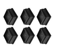 6Pcs Adjustable Bed Furniture Risers Replacement Bed Lifters Stackable for Couch Desk Sofa Table Floor Mat Heavy Lifting Pad