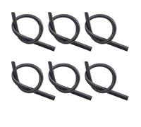 6Pcs Adjustable Car Windscreen Wiper Blade Refills Universal Car Blades Replacement Strip Clear Vision Blades Replacement Strip for Most Cars Auto Buses