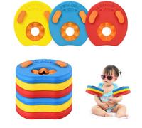 ( 6pcs) Adjustable EVA Foam Inflatable Pool Float Board Baby Swimming Armband Circles