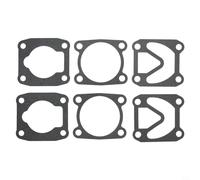 6Pcs Air Compressor Valve Plate Replacement Kit Plastic Valve Plate Gaskets Washers Set for Air Compressor Suitable for Hole spacing: 48mm / 62mm