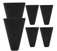 6PCS Air Fryer Basket Silicone Feet to Increase The Height, Non Slip Silicone Foot for Round/Square Air Fryer Racks, Portable Air Fryer Stacking Rack Accessory 1.3x1.8" Silicone Foot Air Fryer Racks A