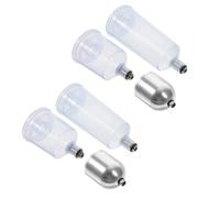 6pcs Airbrush Paint Bottle Replacement for Artists and Model Builders
