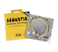 6Pcs Alloy Steel Cores Guitar Strings Folk Guitar String Replacement Acoustic Guitar String Accessories Easy To Use