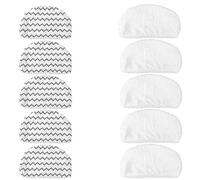 6Pcs Amyehouse Washable Mopping & Scrubbing Pads Replacement for Bissell Powerfresh 1940 1440 1544 Series Steam Mop Model 1544A, 2075A, 1440, 1940W,19404, Deluxe 1806, 1940A, 5938, 19408, 1940Q, 1940W