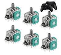 6PCS Analog 3D Joysticks Replacement for Xbox One PS4 Controller 3D Analogue Stick Sensor Joystick Module Replacement for Playstation 5 Controller Playstation 4 Joystick Module Thumbstick