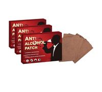 6PCS Anti-Alcohol Patch,Energy Boost Patches,Strong Adhesive Energy Boost No Sticky,Supports Bodily Regulation for Men Womens Father Boyfriend Grandfather Uncle Arm Neck Wrist (3Packs)