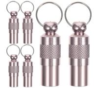 6pcs Anti Lost PET Name Tag for Dogs and Aluminum Collar Accessory
