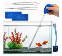 6Pcs Aquarium Gravel Cleaner Set. Fish Tank Accessories, Fish Tank Cleaning Kit,and Aquarium Tools. Gravel Vacuum Cleaner for Aquarium Siphon Pipes.