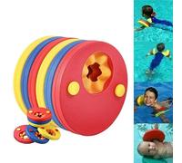 6Pcs Arm Bands Swimming Float Discs Kids EVA Foam Armband Pool Set for Swim Learning