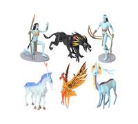 (6pcs) Avatars Figure Toy Movie Character Figure Doll Collectible Model Pop Statue PVC Gift Tabletop Decoration