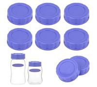6pcs Baby Bottle Caps Compatible with Pigeon & Lansinoh Bottles