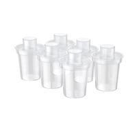 6pcs Baby Container Milk Powder Dispensers Storage Box 80ml Capacity for Easy Travel Feeding Milk Powder Dispensers