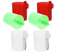 6pcs Bait Thrower Cage Fishing Feeder Holder for Carp Outdoor Fishing