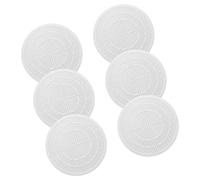6Pcs Bathroom Shower Drain Hair Filter Cover Kitchen Sink Strainer Showers Drains Outlet Shower Drain Catcher