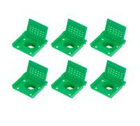 6PCS Bee Hive Entrance Gates, Beehive Entrance Reducer, Beehive Door Window Ventilated for Outdoor Yard Farm Garden (Green)