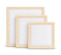 6PCS Beige 13 Mesh Needlepoint Canvas, Cotton Blank Canvas