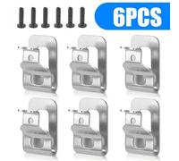6pcs Belt Clip Hook for 20V Drill Driver, Compatible with DCD785C2 DCD780C2 DCD740C1, Replaces N268241 N169778, Steel Mounting Clip for Power Tools