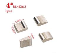 6pcs Bicycle Freehub Pawls Set 12x6.2mm Silver Metal | Includes Type1 12x6.2mm size, steel, precise fit, enhances shifting, resistant