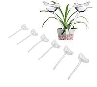 6Pcs Bird Shaped Plant Waterer,Automatic Glass Watering Bulbs, Self Plant Watering Spikes,Plant Watering Device for Indoor Outdoor Garden