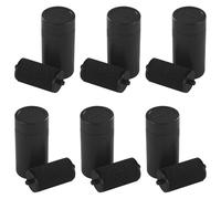 6PCS Black Ink Roller Cartridges Refill,Price Labelers Ink Roller Price Gun Labeler Cartridge Replacement for MX5500 Price Tag Guns